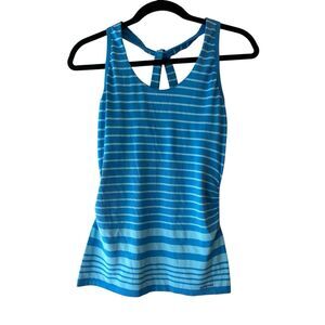Patagonia side ruching cross strap tank sz S common threads initiative